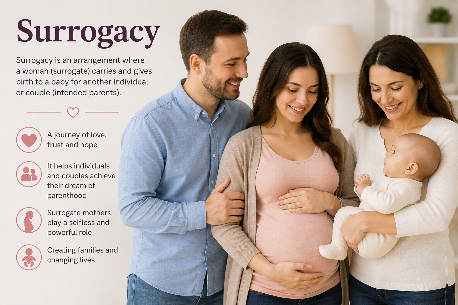 What is Surrogacy? Infographics