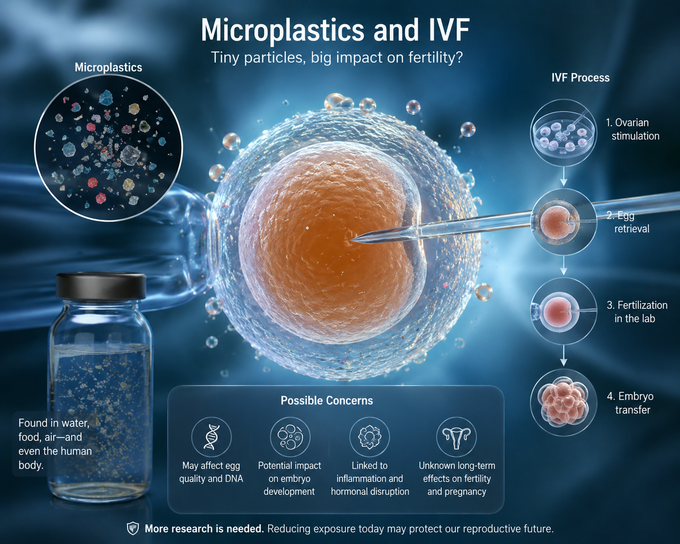 Microplasics and IVF: How microplastics affect IVF?