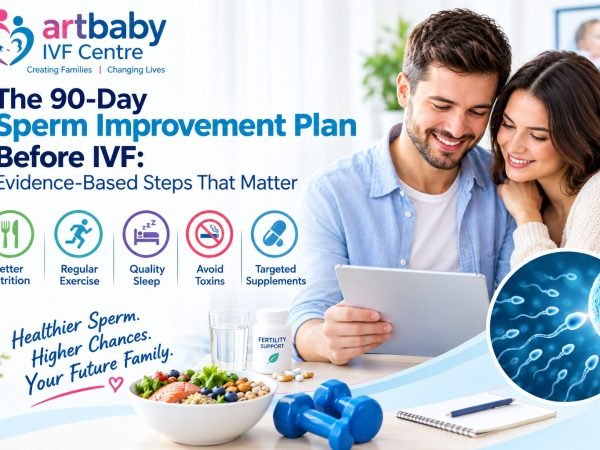 The 90-Day Sperm Improvement Plan Before IVF: Evidence-Based Steps That Matter